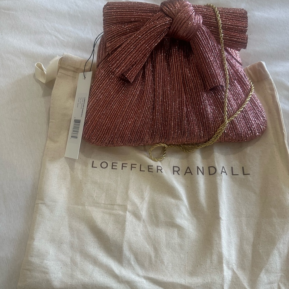 Loeffler Randall Pink Clutch Bag